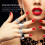 Anillo unisex de cadena plateada estilo punk gótico 3