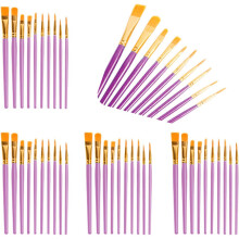 Tacar Scuaba Péinte Gruaig Níolóin Corcra 50PCS