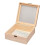 Wooden Gift Box with Hinged Lid Unfinished  Small 1