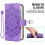Asuwish LG Aristo5/K31 Wallet Case Paars 4