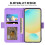 Asuwish LG Aristo5/K31 Wallet Case Paars 2