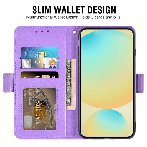 Asuwish LG Aristo5/K31 Wallet Case Paars 1