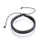 Bráisléad Corda Braidithe Inchoigeartaithe Leathar PU Dubh 51mm 2