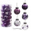 Christmas Ball Ornaments Black 6cm 30PCS 2