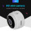 Jixopn A9Mini-kamera720P HD Nattsyn WiFi 5
