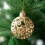 Christmas Tree Gold Hollow Pendant Ornament 2