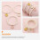 Parelarmband met stapelbare bloemhanger (3 stuks) 5