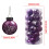 Christmas Ball Ornaments Black 6cm 30PCS 7