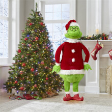 Lifelike Animated Christmas Ornament Black