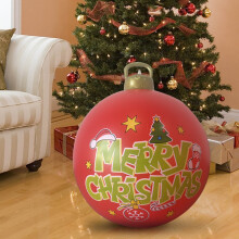 Christmas Ball Ornaments Outdoor 60cm PVC Inflatable