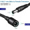 Καλώδιο επέκτασης DC 5,5 mm x 2,1 mm αρσενικό σε θηλυκό 3 ft-2-pack 4