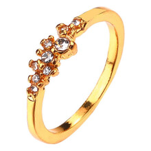Women's Heart-Shaped White Sapphire Eternity Ring