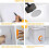 Automatic Poultry Feeder8-Port Weatherproof Orange 5