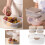Bento Box Recipient alimentar reutilizabil mare, pachet de 1 1