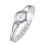 Women's Silver Waterproof Bangle Watch 1