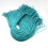 Polyester Spandex Snor Mørk Cyan 2mm 100m Bunt 1