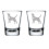 Schnapsgläser-Set mit Labrador-Retriever-Motiv, 2 Stück, 50 ml 1