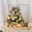 Viflosae Mini Flocked Christmas Tree 17.7" with 20 LED 6