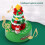 Mini Christmas Tree Toy Set with Rotating Snowman Music Box 8