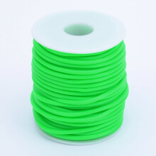 PVC-Hohlrohr mit synthetischer Gummischnur, 4-mm-Loch, 2 mm