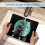 Mousepad de borracha Demon Slayer com design de borda travada 6