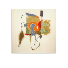 Reproduction d'art abstrait (15 pièces, 61 x 61 cm)
