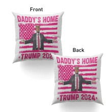 Trump2024dekoratív párnahuzat 30x30 cm