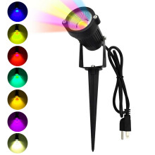 LED-tuinverlichting COB5W6000K IP65 waterdicht