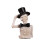 Gentleman Ghost Statue Resin Halloween Dekoration 3,7 tommer 2