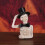Gentleman Ghost Statue Resin Halloween Dekoration 3,7 tommer 3