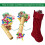 Kerstsok wijnrood 18 inch 5