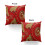 Snake Year Throw Pillowcase16x16inch 1