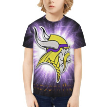 Vikings Barn Kortärmad Tröja Sportlogotyp 1 st