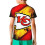 KC Chiefs kortärmad ungdomströja för sportfans 2