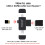 Lector de tarjetas MicroSD inteligente USB-C3.0 3 en 1 2
