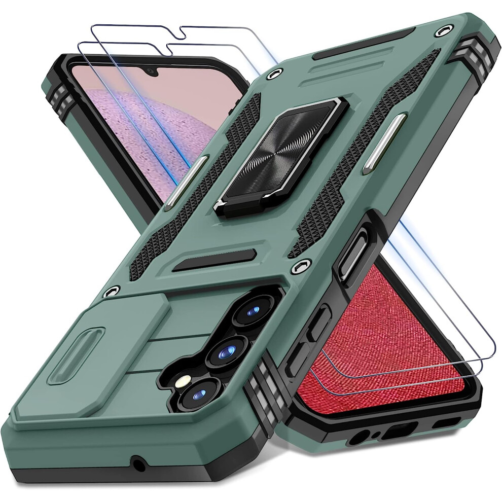 Samsung Galaxy A14 5G Case Magnetic Kickstand Alpine Green 301029230837