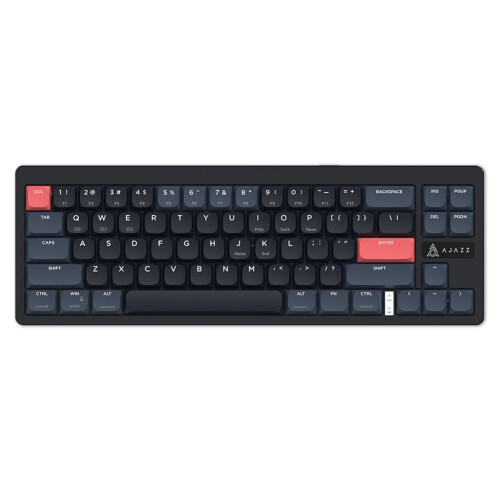 Jixopn 2.4G Bluetooth Wireless Mechanical Keyboard 68-key 1