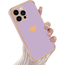 iPhone13Pro Max cover lilla blød TPU bumper 67 tommer