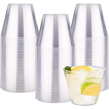 Priehľadné plastové poháre 9 oz 200 kusov