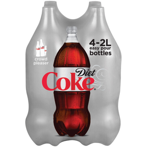 Diet Coke2Liter Bottle Pack of4
