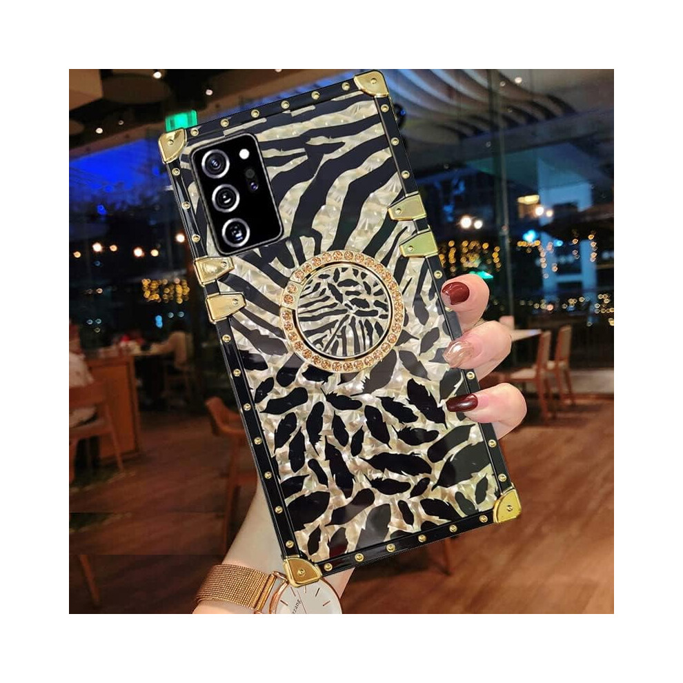 Samsung Galaxy S22 Ultra Glitter Case With Feather Gold 301029234996