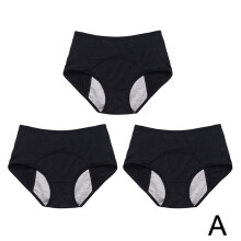 ZHXXCUM3Pack Set Everdries Leakproof Ladies Spodná bielizeň - Nohavičky Everdries Leakproof pre ženy nad 60 rokov s inkontinenciou, priedušné