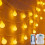 Luzes de Halloween em formato de olho com 30 LEDs e 8 modos. 8