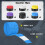 Tennis racket grip tape 30 pcs absorbent durable 4