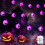 Luzes de Halloween em formato de olho, com 30 LEDs e funcionamento a bateria. 1