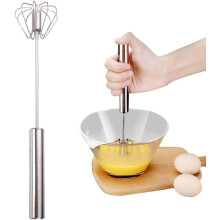 Fouet à œufs en acier inoxydable YZhouD2024, 25 cm (10 pouces)