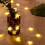 Luci a stringa a forma di stella, luce bianca calda, 20 LED, 3 metri, a batteria 8