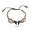 Pulseira feminina ajustável com cristal citrino. 4