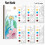 Aquarell-Malblock-Set im Taschenformat, 24 Seiten 3