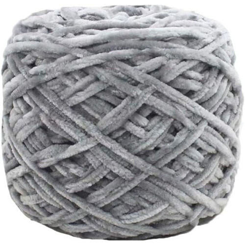 Νήμα σενίλ από αφράτο βελούδο 8/16/24/32oz για βελονάκι, πλέξιμο και αφγανική